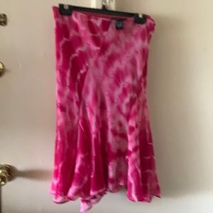 Ash & Sara pink skirt w pink gems.